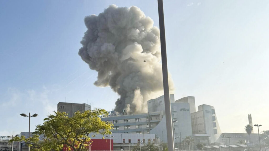 Israeli Hospital Suffers ‘Direct Hit’ in Major Missile Attack from Iran — Netanyahu Vows Revenge