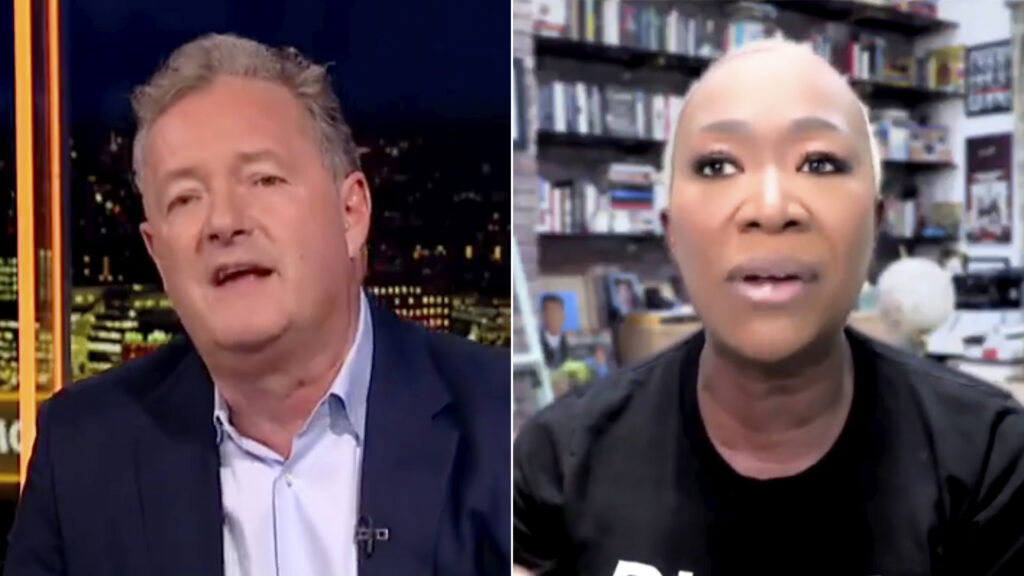 Watch: Piers Morgan Accuses Joy Reid of Playing ‘Race Card’ in Heated Exchange