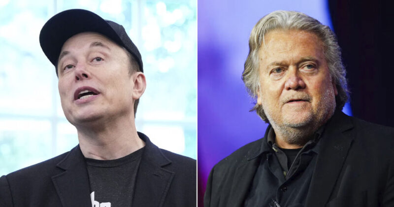 Elon Musk Claims Steve Bannon Is in the Epstein Files