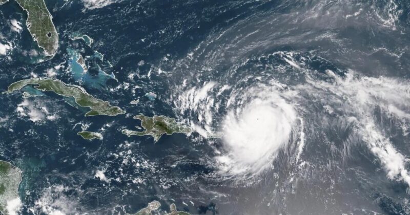 Hurricane Erin Rapidly Strengthens to Category 5 Storm