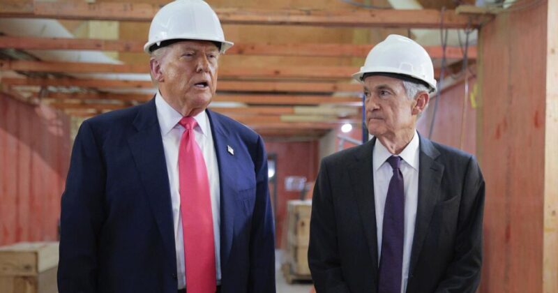 Trump Says Market Fallout Is Only Reason He Hasn’t Fired Fed Chair Powell