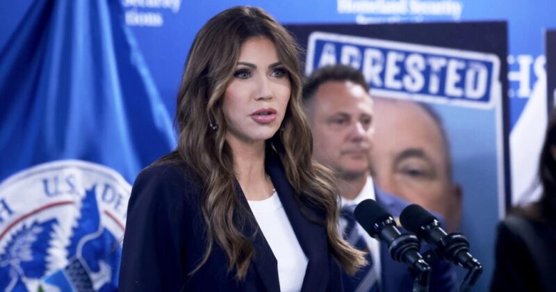 Noem Is Staying in Military Housing After Facing Doxxing and Death Threats