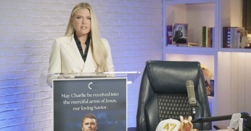 Erika Kirk Delivers Moving Tribute to Husband, Charlie