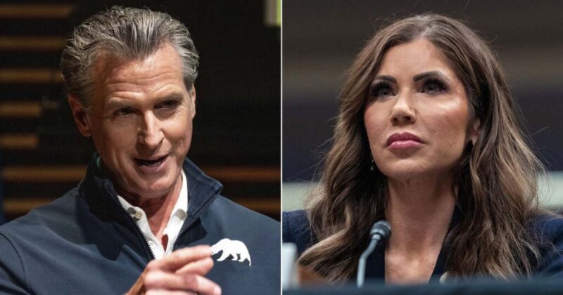 US Attorney Refers Newsom To Secret Service Over ‘Threat’ to DHS Secretary Noem