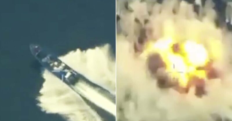 Watch: Trump Shares Video of Third Drug-Trafficking Vessel Destroyed