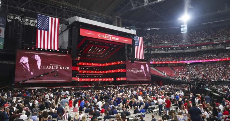 Charlie Kirk Funeral Hits Capacity as 200K People Turn Out