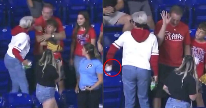 Viral Video: Phillies Fan Sparks Outrage After Snatching Home Run Ball from Young Boy