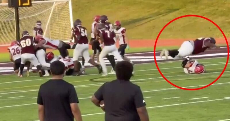 Watch: High School Football Player Fractures Rival’s Spine in Senseless Attack