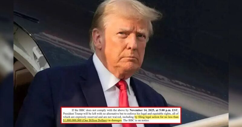 Trump Announces $1 Billion Lawsuit Against BBC Over Editing of His Jan. 6 Speech