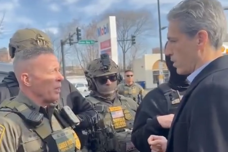 WATCH: Public Standoff Breaks Out Between Border Patrol Chief And Progressive Mayor