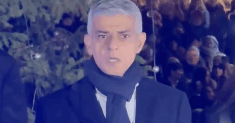 VIRAL MOMENT: Sadiq Khan Panics While Accidentally Singing Christmas Song That Praises Jesus