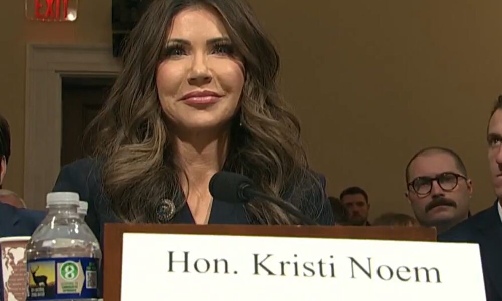 WATCH: House Hearing Erupts Into Chaos As Democrat Demands Noem’s Resignation