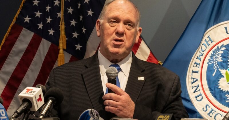 BREAKING: Tom Homan Faces Explosive Accusation On Stage