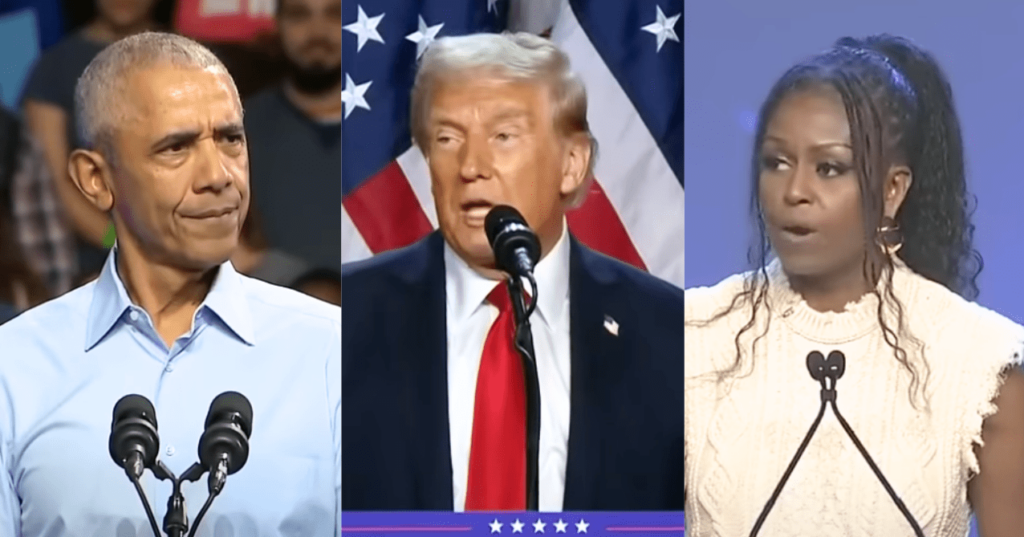 Obamas Make Rare Political Statement That’s Turning Heads