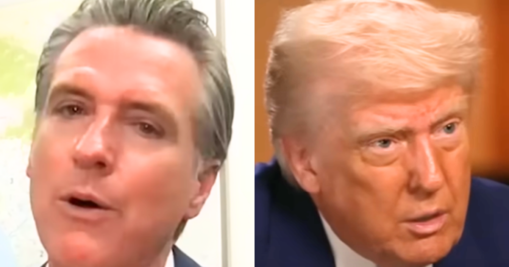 Newsom Ruthlessly Humiliated – White House Sends X-Rated Message