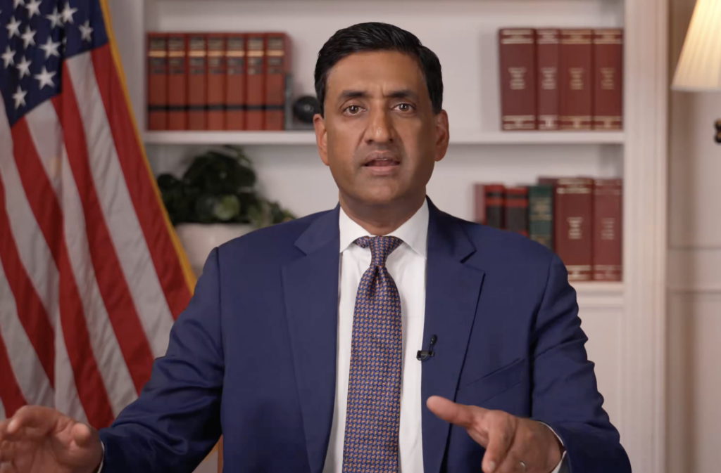 Khanna’s SOTU Guest Pick Draws Fire After Epstein Link Emerges