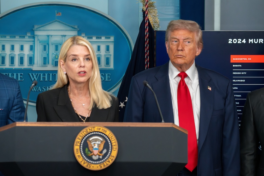 Trump Makes Statement On Pam Bondi After Explosive Epstein Hearing