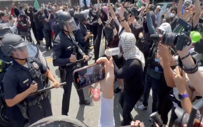 Arrests Following Violent Protests at DHS Locations