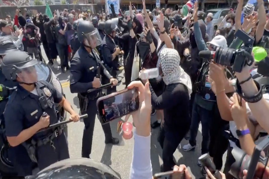 Arrests Following Violent Protests at DHS Locations