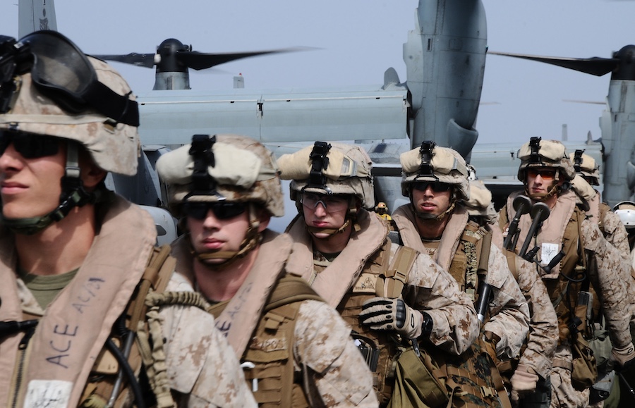 U.S. Marines Set to Deploy to Middle East by Friday
