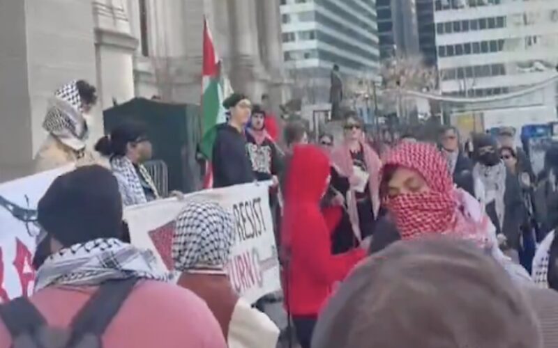 Protests in Philadelphia: Extremist Voices Celebrate U.S. Military Losses