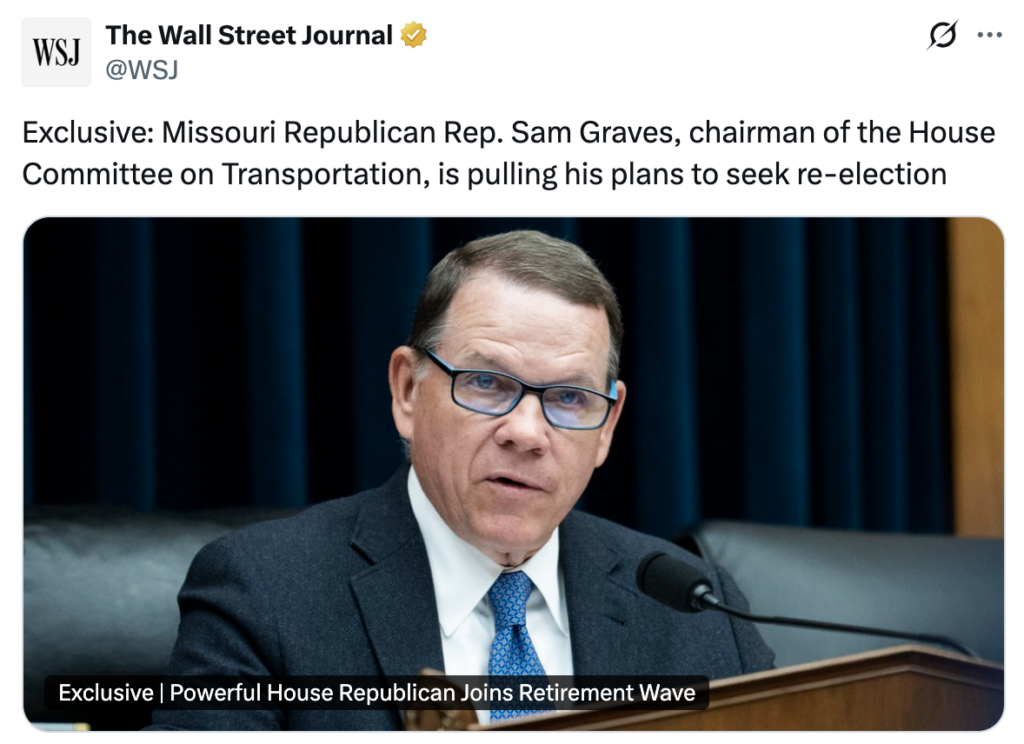 Veteran GOP Congressman Announces His Retirement, Shocking Many