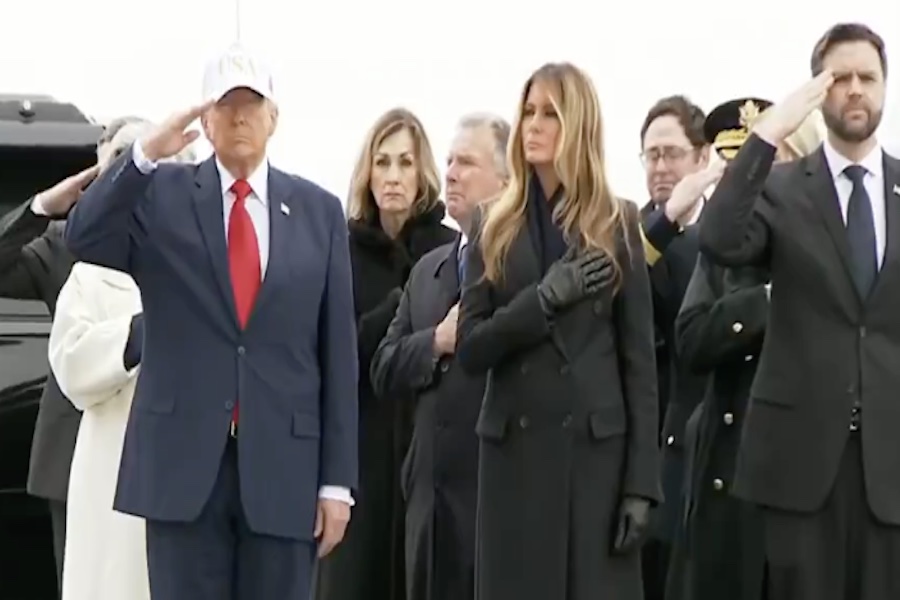Trump and VP Vance Lead Dover Transfer Honoring Six Fallen Troops