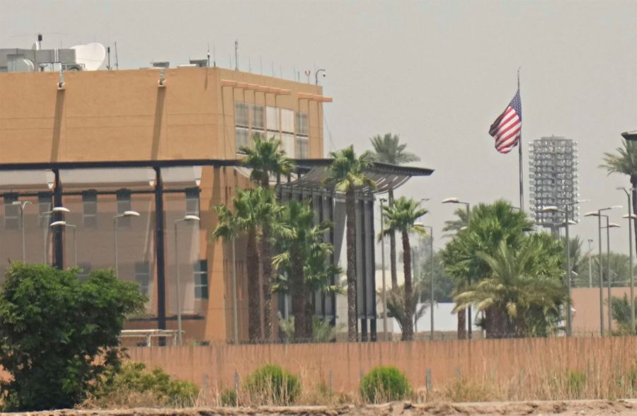 Intense Drone and Rocket Assault on U.S. Embassy in Baghdad