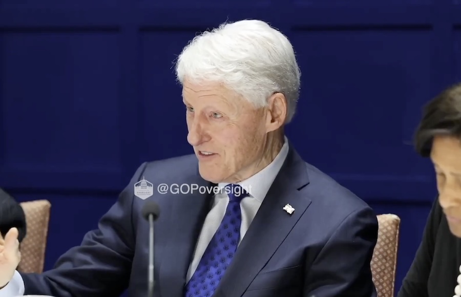 Bill Clinton Testifies He Never Heard Trump Indicate Epstein Misconduct