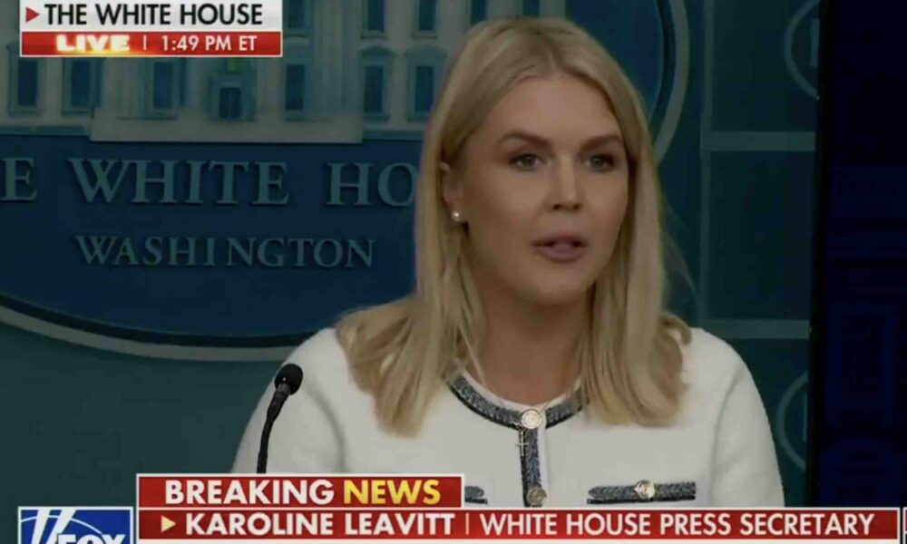 Leavitt Rebukes Kaitlan Collins for Misframing Pentagon Comments on Casualties