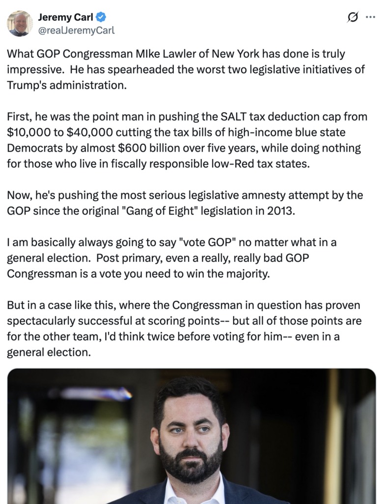 GOP Representative Faces Backlash Over Immigration Bill Viewed as Amnesty