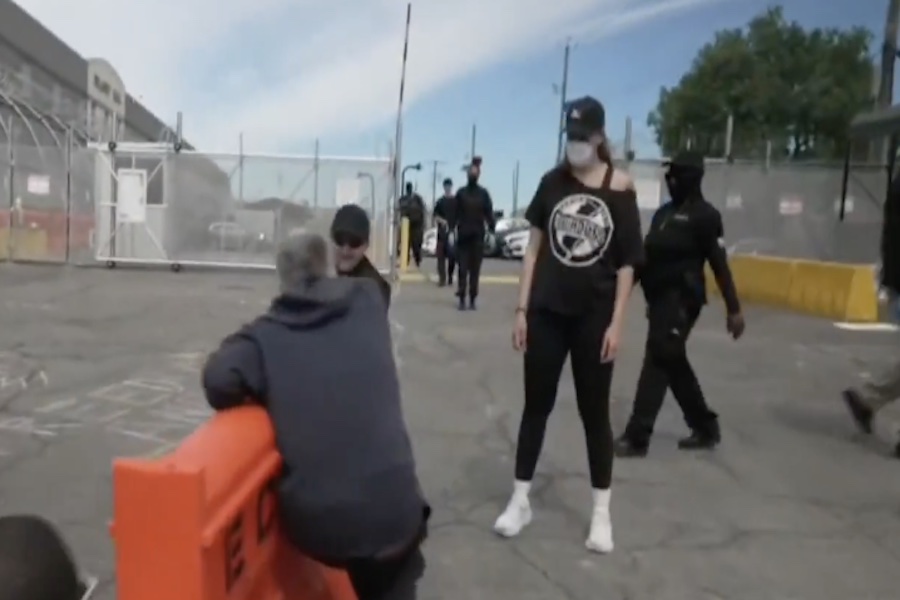 Far-Left Protesters Clash with Federal Agents in Newark