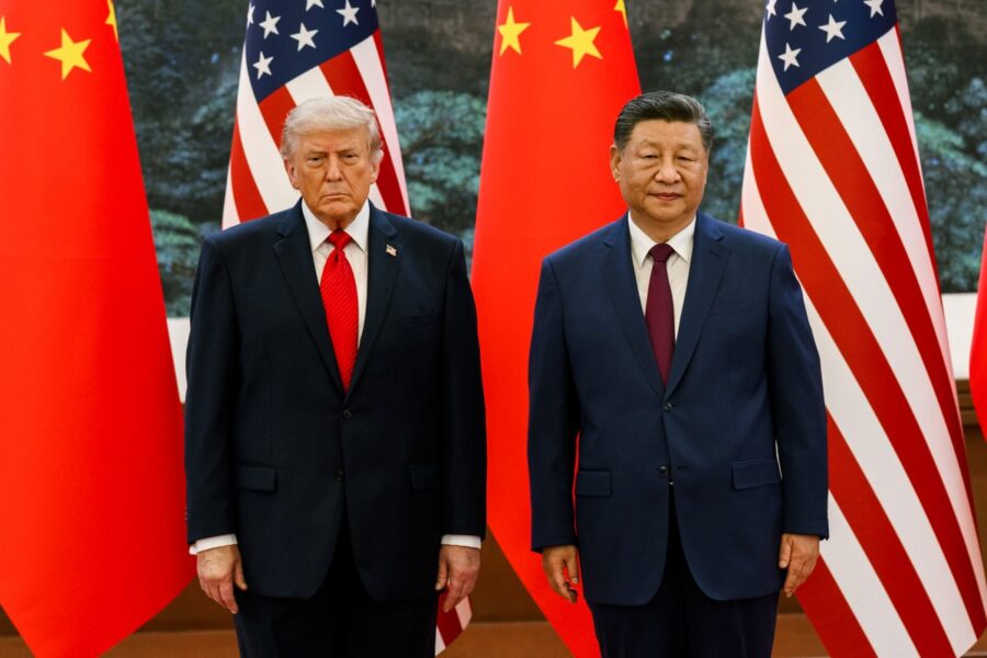 Chaos Erupts During Trump’s China Summit as Staffer Trampled