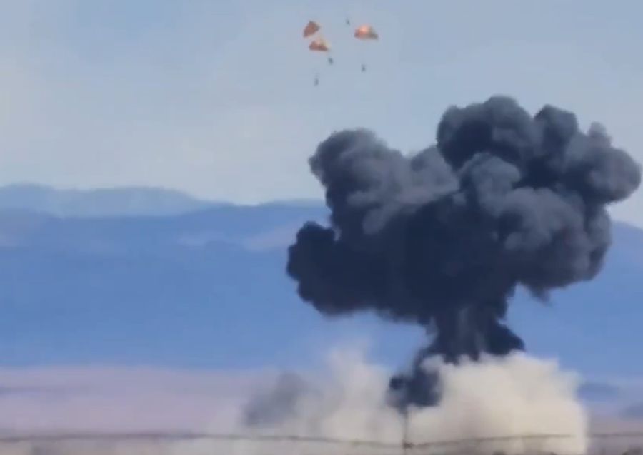 Stunning Mid-Air Collision of Navy Jets Captured on Video