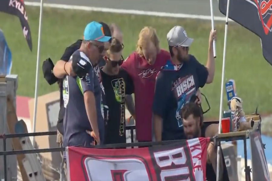 Emotional Tribute to Kyle Busch at the Coca-Cola 600