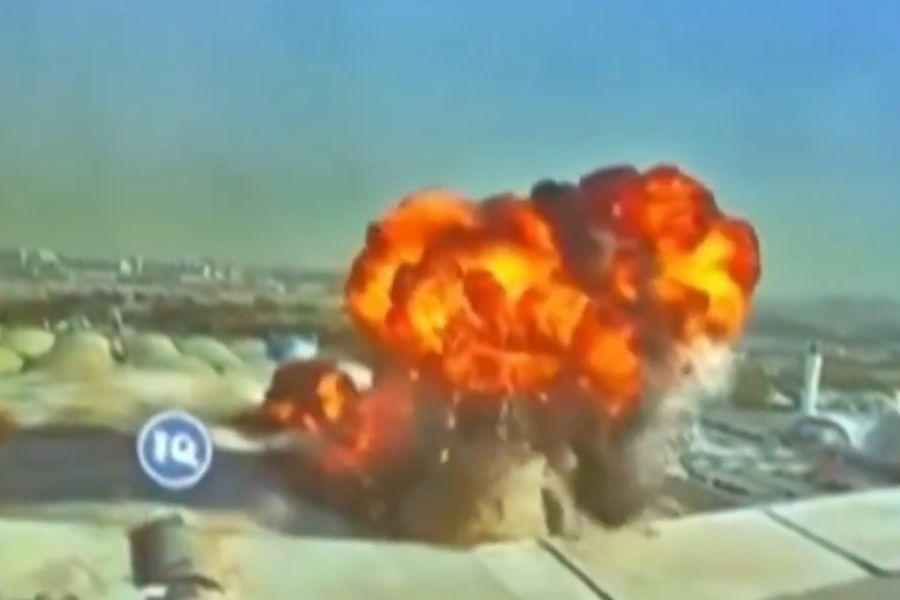 Shocking Drone Attack Captured at Kuwait International Airport