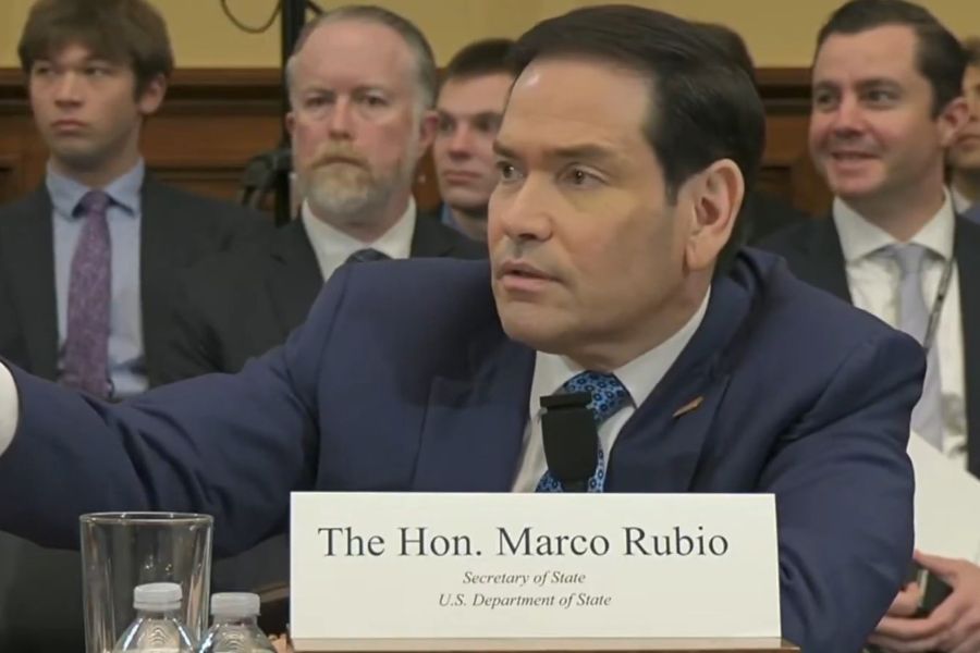 Democratic Representative Walks Out During Heated Rubio Exchange