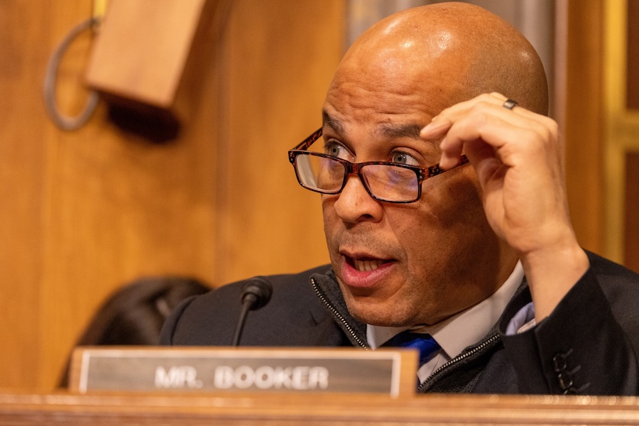 Cory Booker Questions Maine Senate Candidate Amid Scandal