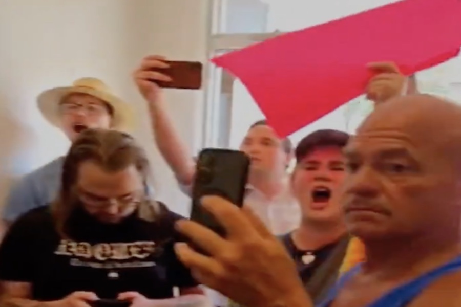 Protesters Disrupt Senator Collins’ Office Following Fatal Officer Incident