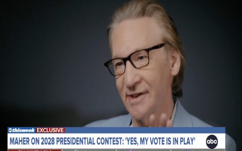 Bill Maher’s Surprising Shift: Critiques Democrats and Eyes Republican Voting