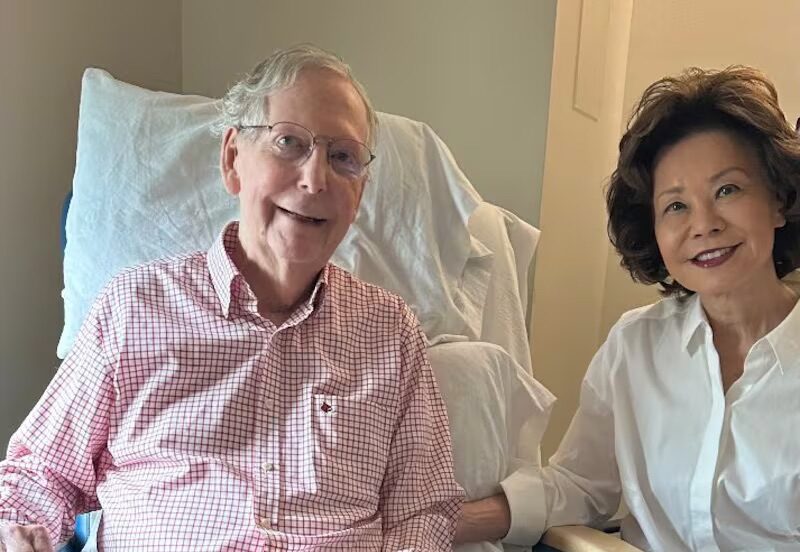 Senator Raises Eyebrows Over McConnell’s ‘Proof of Life’ Photo