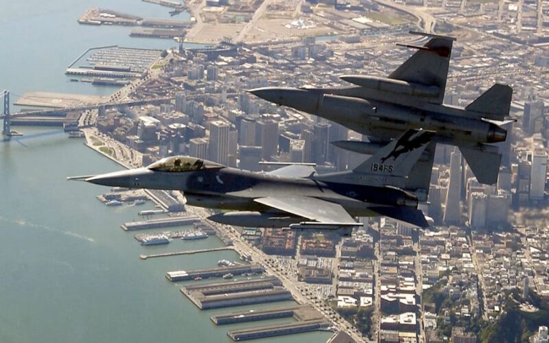 F-16 Jets Intercept Multiple Aircraft in New Jersey Airspace