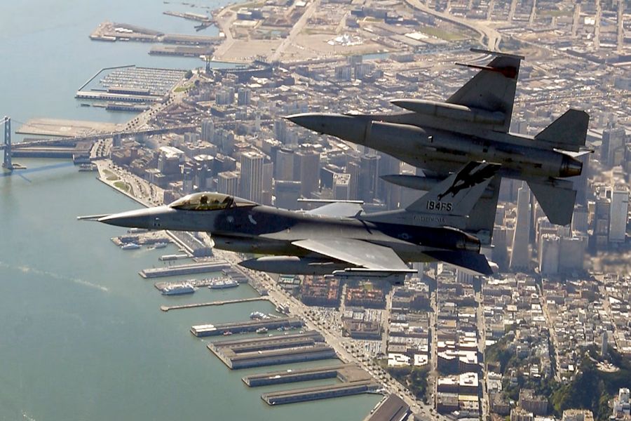 F-16 Jets Intercept Multiple Aircraft in New Jersey Airspace