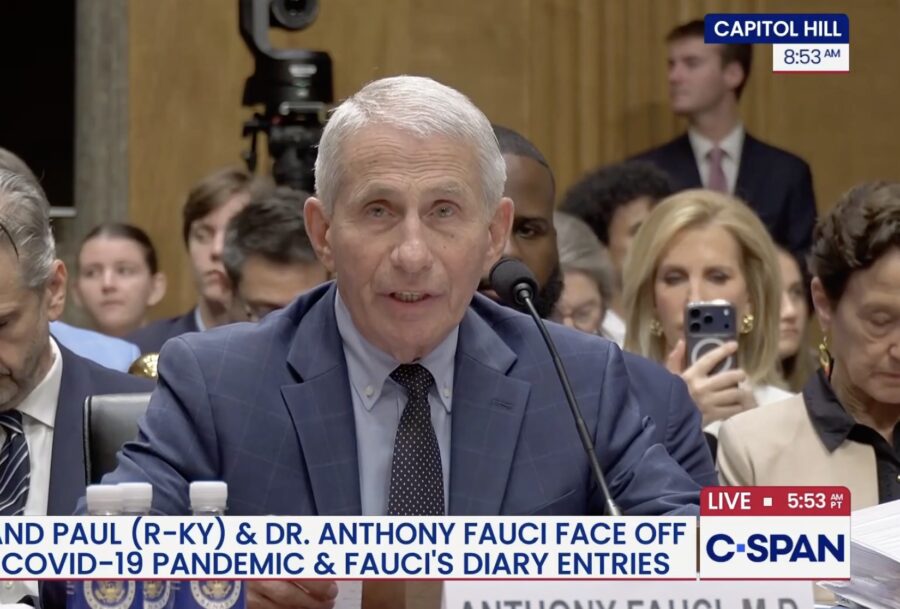 Fauci Declines to Answer Questions During Senate Hearing