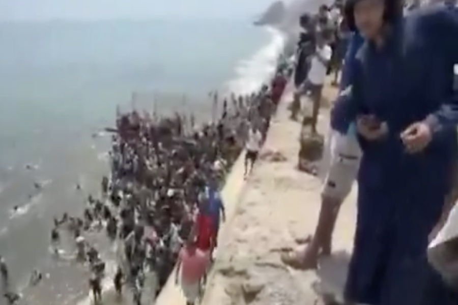 Another Assault: African Migrants Overrun Spanish Territory and Ignite Chaos