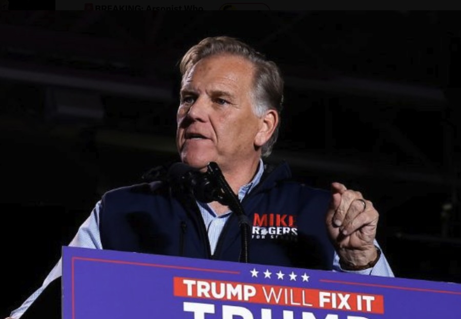 Mike Rogers Takes the Lead Over Far-Left Contender in Key Senate Race