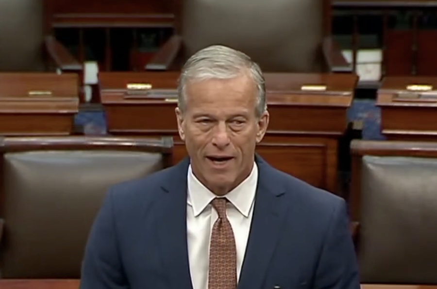 John Thune’s Tearful Tribute to Lindsey Graham on Senate Floor