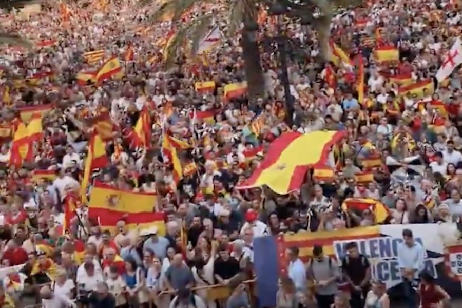 Widespread Demonstrations Erupt in Spain Over Immigration Concerns