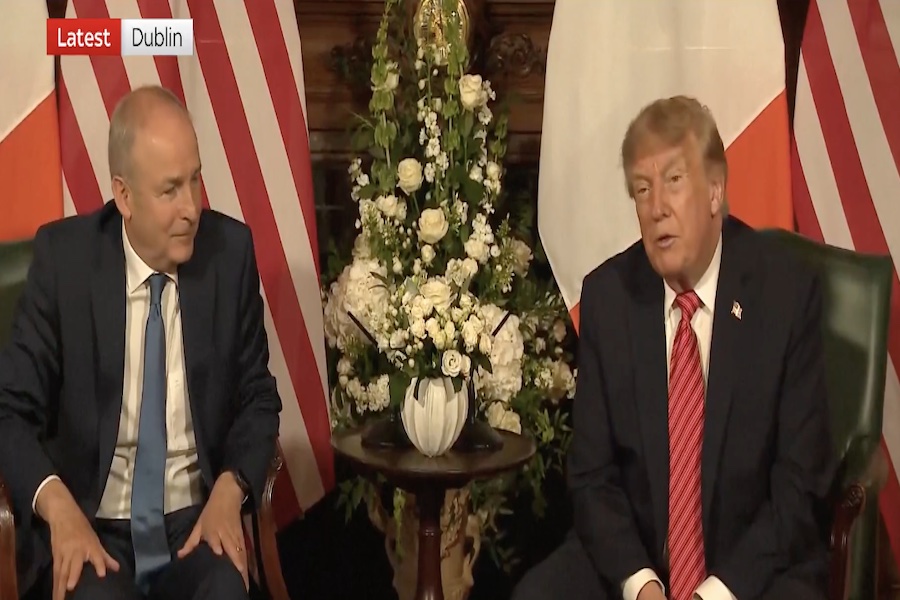 Trump Advocates for a Unified Ireland During His Visit
