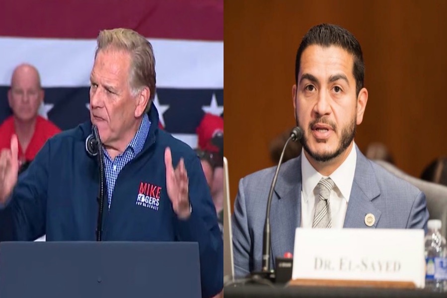 Joe Manchin Opts for Mike Rogers Over Abdul El-Sayed in Senate Race